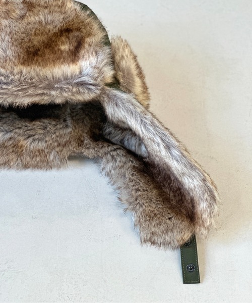 CPCM（シーピーシーエム）の「フライトキャップ（キャップ・メンズ・カーキ/ブラック/グレー/ブラウン・FREE）」の22枚目の写真