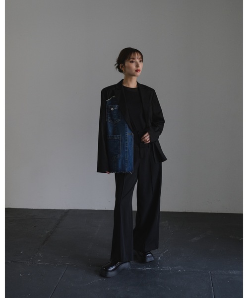 人気の雑貨がズラリ！ LEANN MOMENT（リーンモーメント）の「Double Waist Pants パンツ