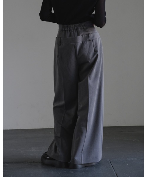 LEANN MOMENT（リーンモーメント）の「Double Waist Pants