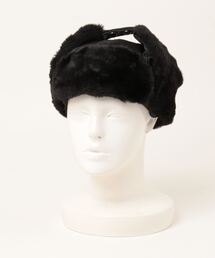 Jayro（ジャイロ）の「ソフトPU×ファーアビエーター（ハット）」