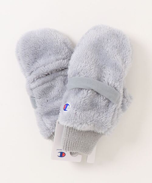 Champion（チャンピオン）の「CHAMPION/チャンピオン　フィンガーレスフードグローブ（手袋・レディース・チャコールグレー/アイボリー/ライトグレー/グレー・FREE）」の3枚目の写真