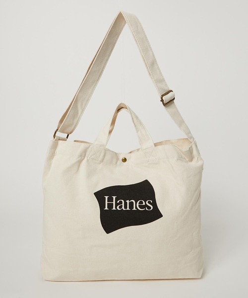 HANES（ヘインズ）の「【Hanes】2way 帆布ショルダーバッグ（ショルダーバッグ・レディース・ブラック/カーキ/レッド・FREE）」の8枚目の写真