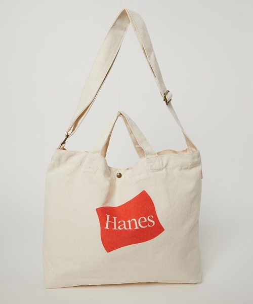 HANES（ヘインズ）の「【Hanes】2way 帆布ショルダーバッグ（ショルダーバッグ・レディース・ブラック/カーキ/レッド・FREE）」の15枚目の写真