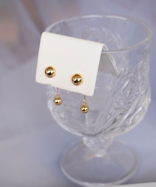 ammy.(エイミードット)の「【 ammy. / エイミードット 】 ペンダント ボール マグネット イヤリング(イヤリング・レディース・シルバー/シルバー系その他/ゴールド系その他2/ゴールド系その他/シルバー系その他2/ゴールド・FREE)」の15枚目の写真