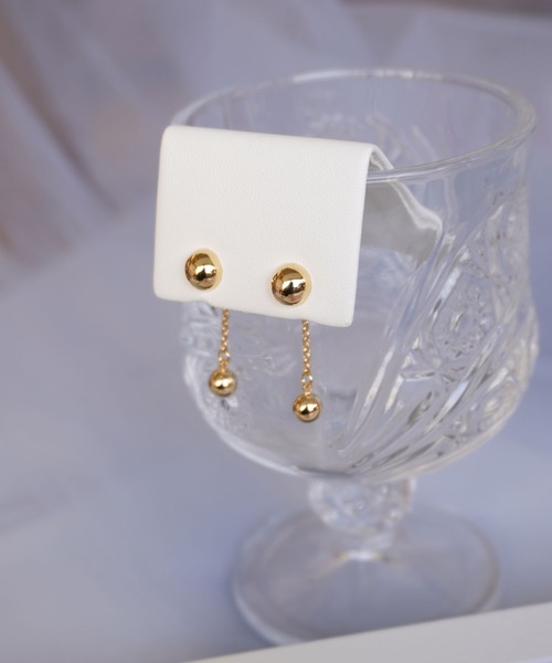 ammy.(エイミードット)の「【 ammy. / エイミードット 】 ペンダント ボール マグネット イヤリング(イヤリング・レディース・シルバー/シルバー系その他/ゴールド系その他2/ゴールド系その他/シルバー系その他2/ゴールド・FREE)」の18枚目の写真
