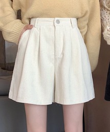 STYLEBLOCK | コーデュロイハイウエストショートパンツ(その他パンツ)