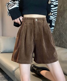 STYLEBLOCK | コーデュロイハイウエストショートパンツ(その他パンツ)