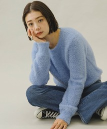 URBAN RESEARCH Sonny Label | ヘアリーニットプルオーバー(ニット/セーター)