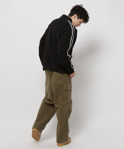 niko and...（ニコアンド）の「カットコールハーフジッププルオーバー（その他トップス・メンズ・ブラック/パープル/モカ・LARGE/MEDIUM）」の4枚目の写真