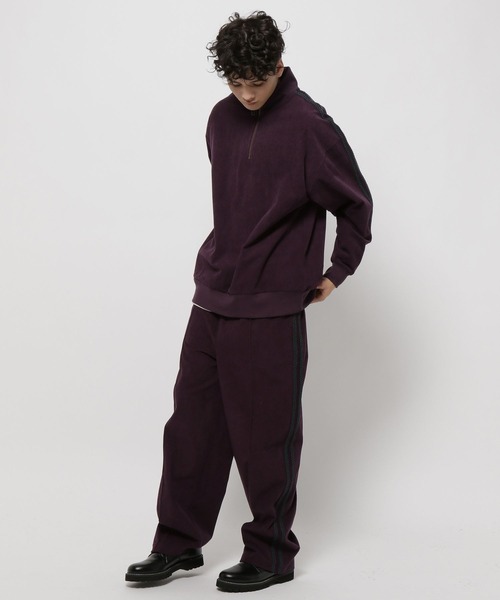 niko and...（ニコアンド）の「カットコールハーフジッププルオーバー（その他トップス・メンズ・ブラック/パープル/モカ・LARGE/MEDIUM）」の8枚目の写真