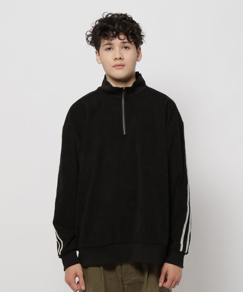 niko and...（ニコアンド）の「カットコールハーフジッププルオーバー（その他トップス・メンズ・ブラック/パープル/モカ・LARGE/MEDIUM）」の10枚目の写真