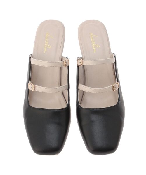 dazzlin（ダズリン）の「クリアヒールベルトパンプス（パンプス・レディース・ゴールド/ブラック/アイボリー・LARGE/MEDIUM）」の10枚目の写真