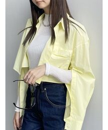 MURUA | 3Dポケットクロップトシャツ(シャツ/ブラウス)