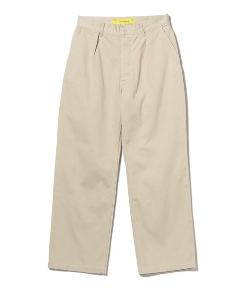 NECESSARY or UNNECESSARY（ネセサリーオアアンネセサリー）の「NECESSARY or UNNECESSARY / WIDE ECRU ワイドパンツ（その他パンツ・メンズ・オフホワイト・34inch/30inch）」の2枚目の写真