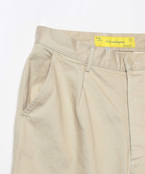 NECESSARY or UNNECESSARY（ネセサリーオアアンネセサリー）の「NECESSARY or UNNECESSARY / WIDE ECRU ワイドパンツ（その他パンツ・メンズ・オフホワイト・34inch/30inch）」の3枚目の写真