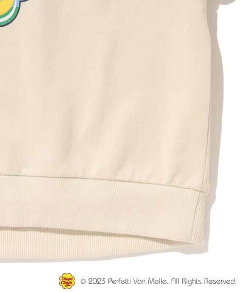 SHOO・LA・RUE（シューラルー）の「◆【チュッパチャプス】トレーナー（スウェット・キッズ・ブラック/パープル/オフホワイト・14/11/12/13）」の9枚目の写真