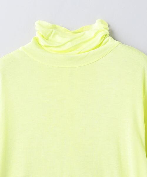 6（ロク）の「＜6(ROKU)＞レーヨン テンジク タートルネック（Tシャツ 