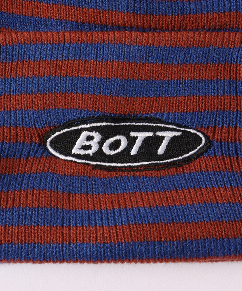 BOTT（ボット）の「【BoTT / ボット】Light Logo Stripe Beanie