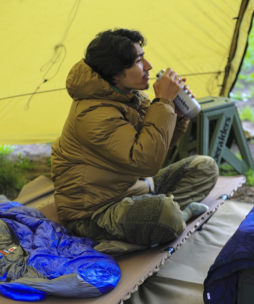 NANGA（ナンガ）の「NANGA/ナンガ×Liberaiders/リベレイダース AURORA UTILITY DOWN JACKET ダウンジャケット（ダウンジャケット/コート・メンズ・ブラウン/ブラック・M/L/XL/S）」の21枚目の写真