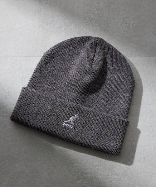 【セール】【KANGOL】ACRYLIC CUFF PULL-ON ニット帽（ニットキャップ/ビーニー）｜KANGOL（カンゴール）