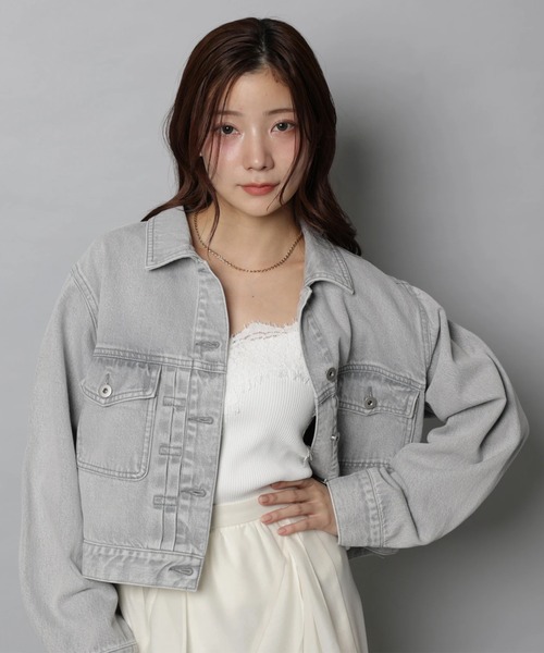 ショートGジャン（その他アウター）｜Apuweiser-riche（アプワイザー