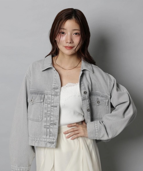 ショートGジャン（その他アウター）｜Apuweiser-riche（アプワイザー