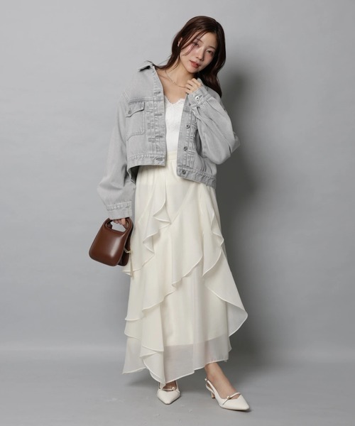 ショートGジャン（その他アウター）｜Apuweiser-riche（アプワイザー