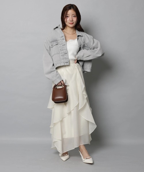 ショートGジャン（その他アウター）｜Apuweiser-riche（アプワイザー