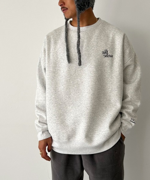 CANAL JEAN（キャナルジーン）の「1975 TOKYO　NewPoint起毛トレーナー（スウェット・レディース・ブラック/アッシュ・LARGE/X-LARGE）」の12枚目の写真