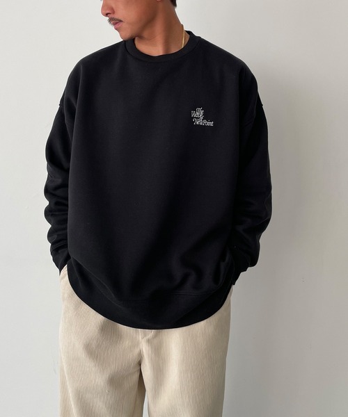 CANAL JEAN（キャナルジーン）の「1975 TOKYO　NewPoint起毛トレーナー（スウェット・レディース・ブラック/アッシュ・LARGE/X-LARGE）」の11枚目の写真