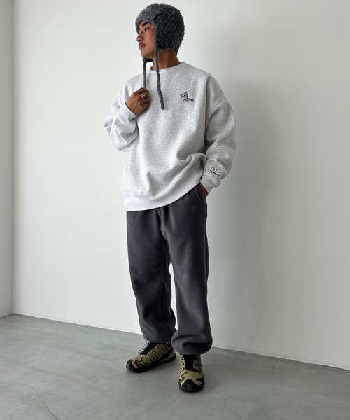 CANAL JEAN（キャナルジーン）の「1975 TOKYO　NewPoint起毛トレーナー（スウェット・レディース・ブラック/アッシュ・LARGE/X-LARGE）」の14枚目の写真