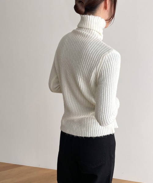 CANAL JEAN（キャナルジーン）の「El mar アルパカ混リブタートル