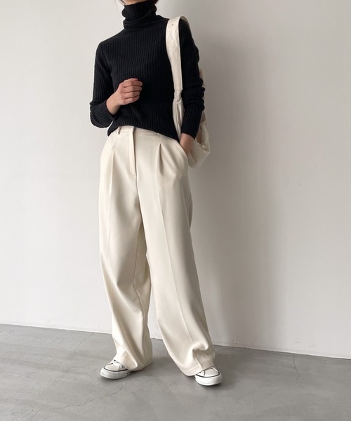 CANAL JEAN（キャナルジーン）の「El mar アルパカ混リブタートル