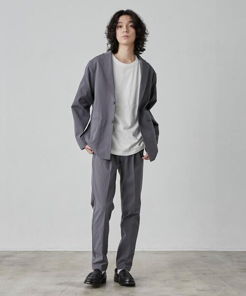 coen（コーエン）の「極楽FITテーラードジャケット（テーラードジャケット・メンズ・ダークグレー/ブラック・S/M/L/XL）」の7枚目の写真