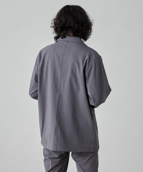 coen（コーエン）の「極楽FITテーラードジャケット（テーラードジャケット・メンズ・ダークグレー/ブラック・S/M/L/XL）」の13枚目の写真