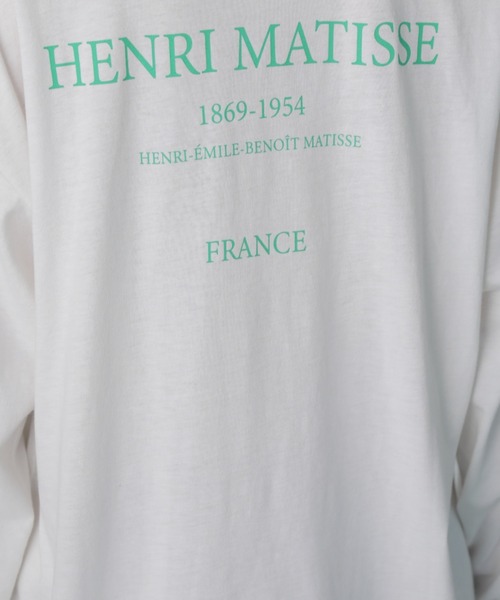 CREOLME(クレオルム)の「(CREOLME)グラフィックロンT(Tシャツ/カットソー・レディース・ピンク/ホワイト/ブルー・FREE)」の14枚目の写真