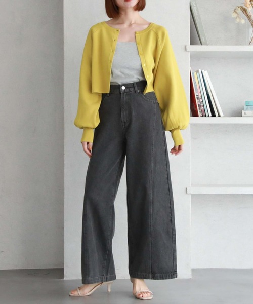 archives(アルシーヴ)の「バックシャンフライスキャミソール(キャミソール・レディース・アイボリー/ブラック/グレー/ブルー・MEDIUM)」の21枚目の写真