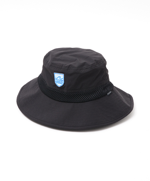 POLeR(ポーラー)の「【POLeR/ポーラー】2WAY SURF HAT(キャップ・メンズ・ブラック/グレー・フリー)」の4枚目の写真