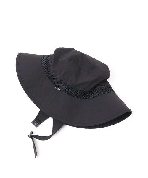 POLeR(ポーラー)の「【POLeR/ポーラー】2WAY SURF HAT(キャップ・メンズ・ブラック/グレー・フリー)」の8枚目の写真