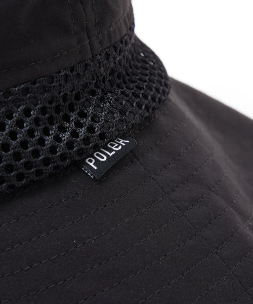 POLeR(ポーラー)の「【POLeR/ポーラー】2WAY SURF HAT(キャップ・メンズ・ブラック/グレー・フリー)」の11枚目の写真