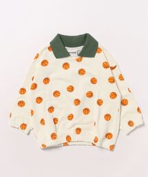 Mini Rodini（ミニロディーニ）の「mini rodini / 野菜総柄トレーナー