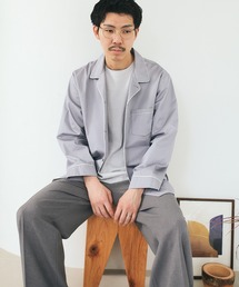 【ZOZO限定】SHIPS.me: パイピングパジャマシャツ