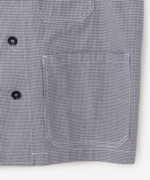 VETRA（ベトラ）の「VETRA | コットン コックジャケット 千鳥格子 WOMEN（その他アウター・レディース・ブルー系その他5・38）」の6枚目の写真