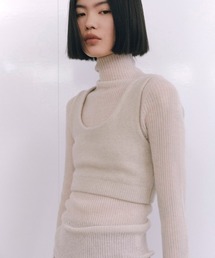 Raccoon Knit Bustier