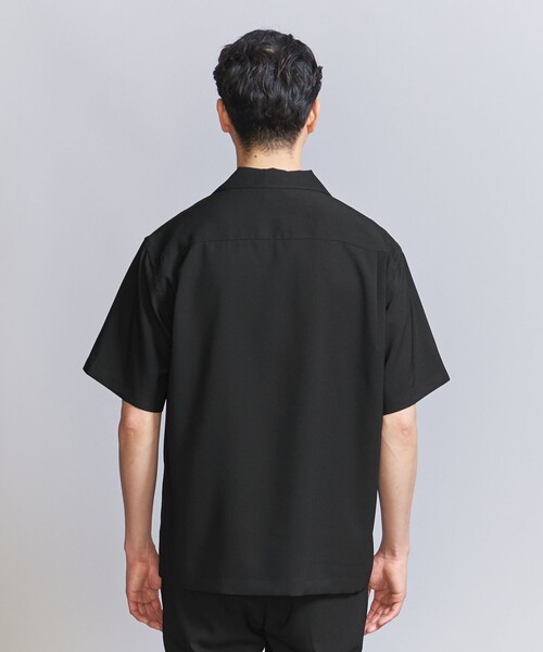 BEAUTY&YOUTH UNITED ARROWS（ビューティーアンドユースユナイテッドアローズ）の「【WEB限定 WARDROBE SMART】 Reflax オープンカラー シャツ（シャツ/ブラウス・メンズ・ダークグレー/ダークブラウン/ブラック・XL/S/M/L）」の19枚目の写真