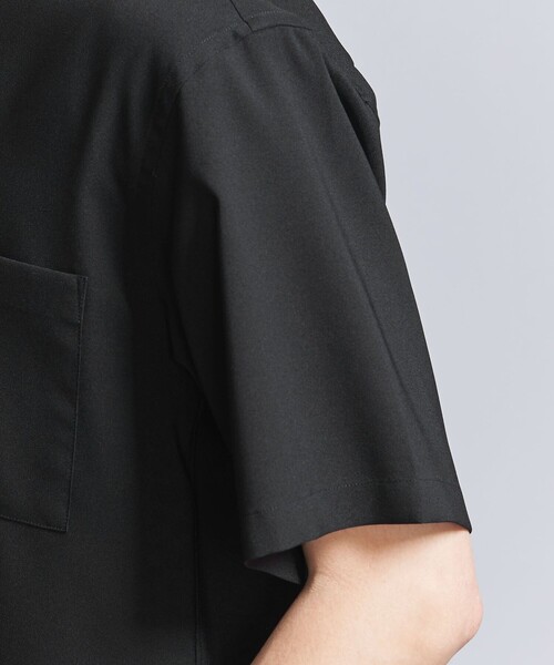 BEAUTY&YOUTH UNITED ARROWS（ビューティーアンドユースユナイテッドアローズ）の「【WEB限定 WARDROBE SMART】 Reflax オープンカラー シャツ（シャツ/ブラウス・メンズ・ダークグレー/ダークブラウン/ブラック・XL/S/M/L）」の21枚目の写真