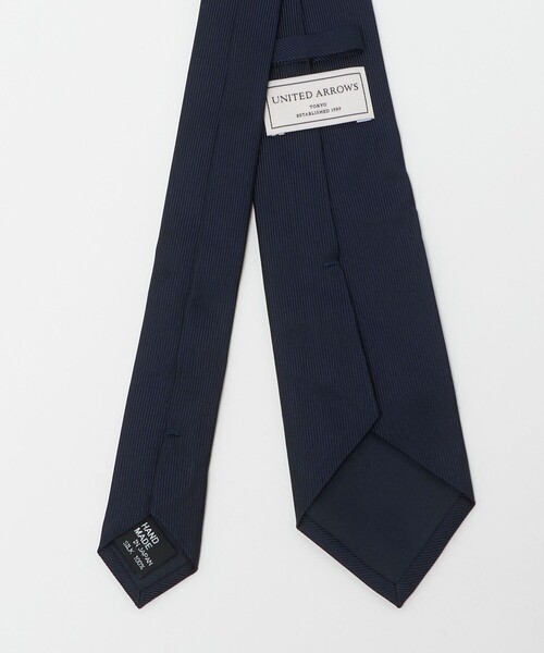 UNITED ARROWS（ユナイテッドアローズ）の「ツイル ソリッド ネクタイ（ネクタイ・メンズ・ネイビー・FREE）」の4枚目の写真