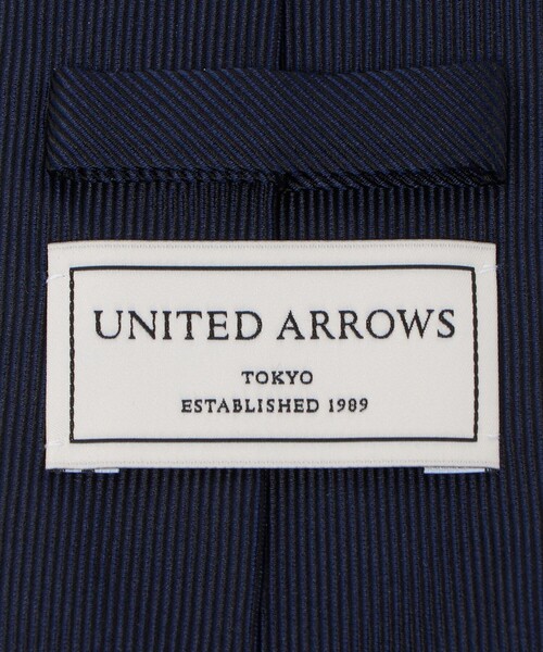 UNITED ARROWS（ユナイテッドアローズ）の「ツイル ソリッド ネクタイ（ネクタイ・メンズ・ネイビー・FREE）」の6枚目の写真