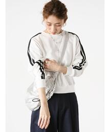 ライン入りスウェット