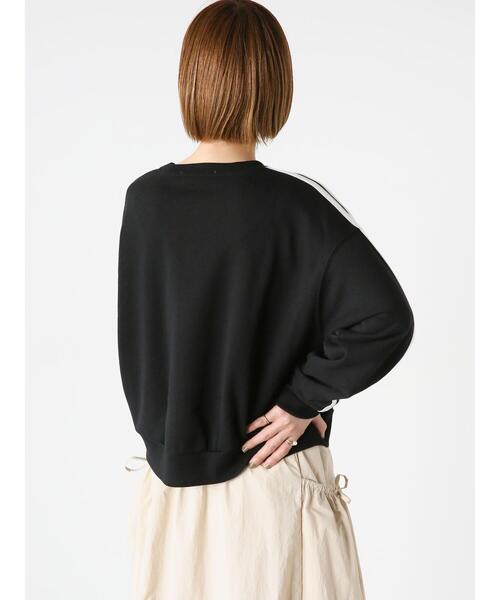 Lugnoncure（ルノンキュール）の「ライン入りスウェット（Tシャツ/カットソー・レディース・キナリ/オフホワイト/ブラック・F）」の11枚目の写真